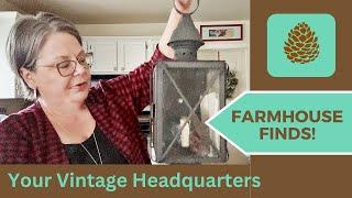 Recent Farmhouse Finds: Thrift Store - Estate Sale - Antique Mall HAUL!!