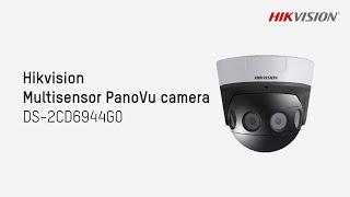 Hikvision Multisensor PanoVu camera performance demo - DS-2CD6944G0