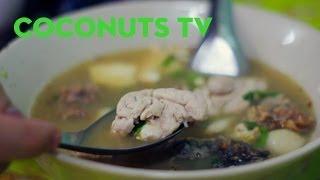 Pig's Brain Soup Delicacy (Samong Moo) | Freaky Feasts #6 | Coconuts TV