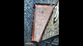 Custom Copper Roofing - Soldered Seam Flatlock - Historic Preservation - Copper Roofing Contractors