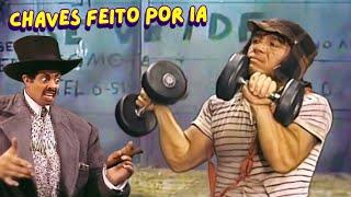 CHAVES IA: EXERCICIOS BIZARROS DO CHAVES E SUA TURMA - PARTE 1