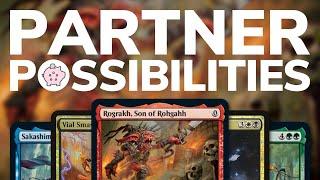 Partner Possibilities in Commander! | EDH | 1,540 Combinations | Magic the Gathering | Commander