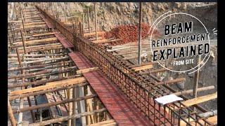 Beam Reinforrcement Details (Lapping Of Bar Explained) | Learn From Site