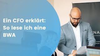 Ein CFO erklärt: So lese ich eine BWA