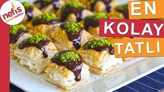 Dünya'nın En Kolay Tatlı Tarifi - Az malzeme ile kısa sürede - Nefis Yemek Tarifleri