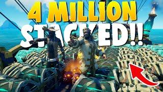 WE STACKED around 4 MILLION GOLD in LOOT!