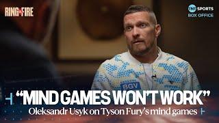  "TYSON IS BIPOLAR" | Oleksandr Usyk won't fall for Tyson Fury's 'MIND GAMES' | #RingOfFire 