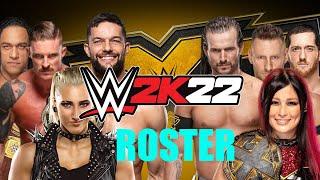 WWE 2K22 ROSTER - WWE 2K22 NXT FULL ROSTER 60+ SUPERSTARS AND TAG TEAMS | PS4,XB1,PS5 |