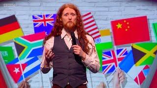 Mock the Week S20 E5. Stand-up challenge: Laura Lexx and Alasdair Beckett-King.