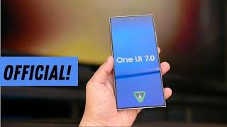 Samsung Galaxy one  Ui 7.0 - Its official now