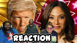 Donald Trump vs Kamala Harris. Epic Rap Battles of History | REACTION!