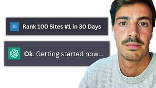 AI SEO: How I Built 100 SEO Sites & 100,000 Posts in 30 Days wo/ ChatGPT