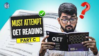 OET Reading Part B & C | New Exam Difficulty Material | Pro Tips, Strategies & Approach