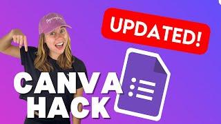 How to Add and Embed a Google Form on Your Canva Website | APRIL 2024
