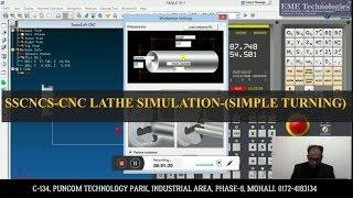 Sscncs - Cnc Lathe Simulation - (Simple Turning)