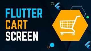 Flutter Cart Screen | HM Tutorials