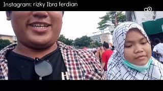 vlog perdana bareng pacar jalan jalan ke kotu (video Rizky official)