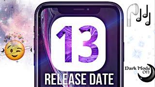 IOS 13 OFFICIAL RELEASE DATE !!!