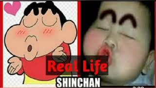 Shinchan Characters in Real Life || shinchan real Photography ||