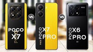 Poco X7 Vs Poco X7 Pro Vs Poco X6 Pro - Which is Best for You