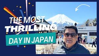 Japan Vlog - Exploring Mount Fuji: Hakone Ropeway, sulphur volcano, Lake Ashi & bullet train ride