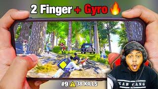 ACCURACY HANDCAM 2 FINGER + FULL GYROSCOPE EXPERT Gaming BEST Moments in PUBG Mobile