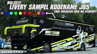 SHARE‼️ SAMPEL LIVERY SRIKANDI ROMBAK JB5 MN X RPC || BUSSID V4.0.3