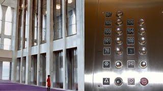 What happened to people trapped in the elevators on 9/11?