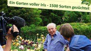 Ein Traumgarten voller Iris: Besuch beim legendären Züchter | MDR Garten