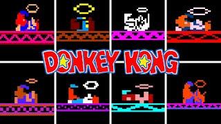 Mario DIES in every Donkey Kong version (+ All Game Over screens)