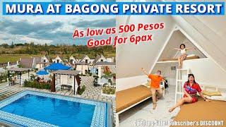 As low as ₱500? MURA AT BAGONG PRIVATE RESORT! Room & Resort Tour Tayo (Subscriber’s Discount)