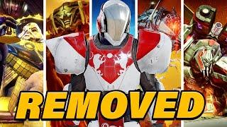 Everything you can't play in Destiny 2