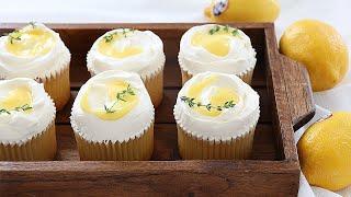 Super Fluffy and Moist Lemon Cupcakes Recipe