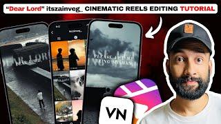 How To Edit Like "itszainveg_" | Dear Lord Viral Reels Editing Tutorial.