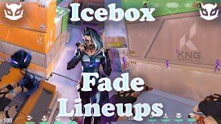 Valorant Top 15 Fade Lineups on Icebox | Fade Haunt Lineups | Icebox Fade Lineups