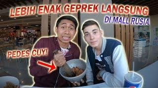 MALU BARENG! - Bikin AYAM GEPREK KFC di Mall Rusia w/ Dedek Gemes