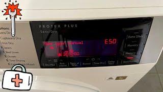 Electrolux AEG Zanussi Dryer E50 Error Fix