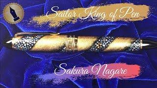 Sailor King of Pen Sakura Nagare Maki-e Raden Unboxing and Review