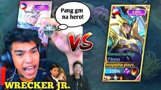 PINAIYAK KO S WRECKER JR. DAHIL MINALIIT FANS KO| 1V1 - MLBB