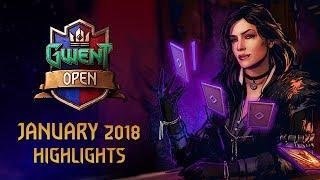 [BETA VIDEO] GWENT Open #3 | January 2018 | Day 1 highlights