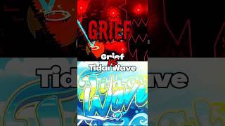 GRIEF vs TIDAL WAVE in Geometry Dash #geometrydash