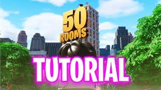 50 ROOMS FALL GUYS ESCAPE FORTNITE (How To Complete 50 Rooms Fall Guys Escape)