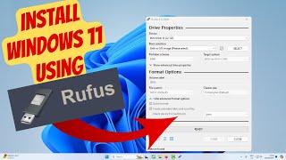 Bypass Windows 11 TPM 2.0 & Secure Boot using Rufus!