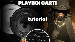 HOW TO MAKE RAGE PLAYBOI CARTI TYPE BEAT| FL STUDIO TUTORIAL