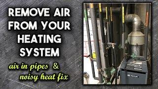 Remove Air from your Boiler and Heating System | How To