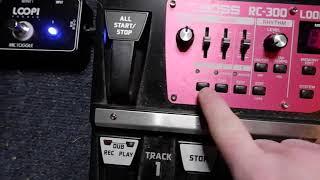 Boss RC-300: How to best route your audio output