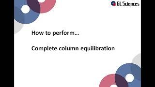 HPLC Column Troubleshooting -- Effect of Column Equilibration.