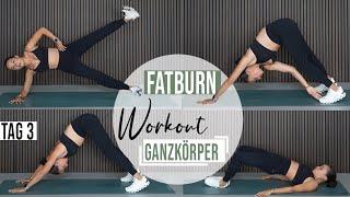 FATBURN WORKOUT | Hartnäckiges Fett verbrennen | OHNE EQUIPMENT | #StartUpWeek2023 - Tag 3