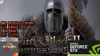 Mount & Blade II: Bannerlord | 1080p Very High, High, Medium, Low | AMD Ryzen 5 3550H + GTX 1050 3GB