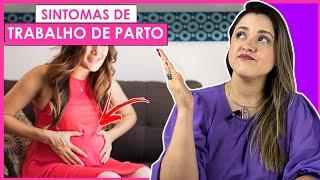 SINTOMAS DE TRABALHO DE PARTO: CONTRAÇÕES UTERINAS